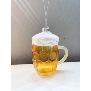 Beer Mug Glass  Holiday‎ Ornament